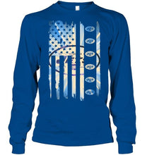 Load image into Gallery viewer, New York Jets 4th july independence day american flag shirt