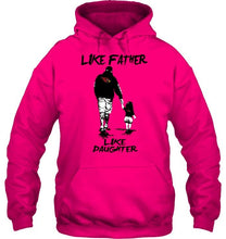 Load image into Gallery viewer, Like father like daughter Arizona Cardinals fan shirt