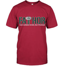 Load image into Gallery viewer, Fathor New York Jets like normal father only stronger shirt