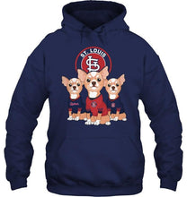 Load image into Gallery viewer, St Louis Cardinals Chihuahuas fan shirt