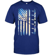 Load image into Gallery viewer, New England Patriots 4th july independence day american flag shirt