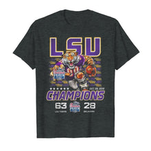 Load image into Gallery viewer, Lsu Champions 63 LSU Tigers 28 Oklahoma shirt by Moteefes store Classic Men's T-Shirt