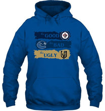 Load image into Gallery viewer, Winnipeg Jets the good the bad the ugly fan t shirt