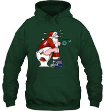 Load image into Gallery viewer, Santa Stanford Cardinal in bathroom shirt