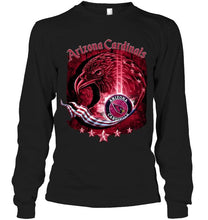 Load image into Gallery viewer, arizona cardinals eagle american flag shirt