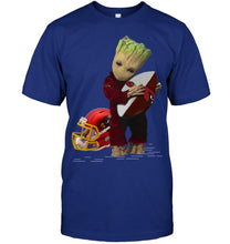Load image into Gallery viewer, Groot loves Arizona Cardinals fan hoodie