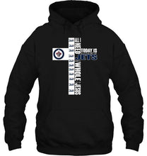 Load image into Gallery viewer, All I need today is a little of Winnipeg Jets and a whole lot of Jesus shirt