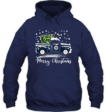Load image into Gallery viewer, Winnipeg Jets merry christmas christmas tree truck t shirt