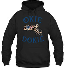 Load image into Gallery viewer, Okie dokie New England Patriots state panther pattern hoodie