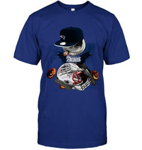 Load image into Gallery viewer, Fear the New England Patriots jack skellington halloween harvest field shirt