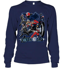 Load image into Gallery viewer, New England Patriots The avengers assemble fighting simpson shirt