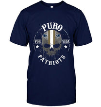 Load image into Gallery viewer, Puro New England Patriots por vida fan shirt