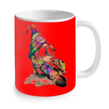 Load image into Gallery viewer, Gnome Blowing Trumpet bough shirt by Moteefes store Mug