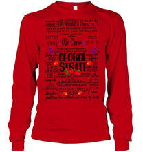 Load image into Gallery viewer, George Strait songs shirt