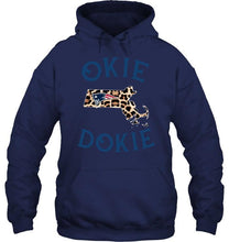 Load image into Gallery viewer, Okie dokie New England Patriots state panther pattern hoodie