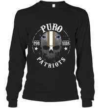 Load image into Gallery viewer, Puro New England Patriots por vida fan shirt