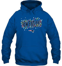 Load image into Gallery viewer, New England Patriots christmas fairy lights t shirt
