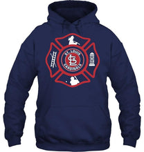 Load image into Gallery viewer, St Louis Cardinals Firefighter shirt