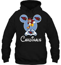 Load image into Gallery viewer, Arizona Cardinals Mickey shirt