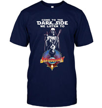 Load image into Gallery viewer, Come to dark side we listen to Journey darth vader star wars shirt