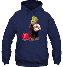 Load image into Gallery viewer, groot loves St Louis Cardinals fan shirt