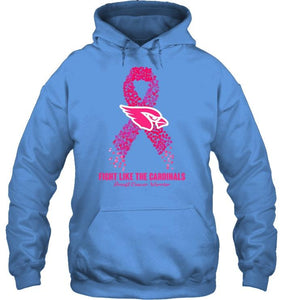 Arizona Cardinals fight like the Cardinals br east cancer warrior shirt