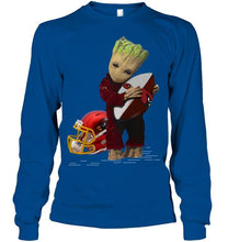 Load image into Gallery viewer, Groot loves Arizona Cardinals fan hoodie