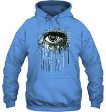 Load image into Gallery viewer, New York Jets eye paint drop art style t shirt