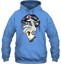 Load image into Gallery viewer, Shut the f ck up sexy Winnipeg Jets glittering lips shirt