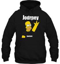Load image into Gallery viewer, Journey Homer Simpson love shirt