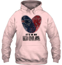 Load image into Gallery viewer, New England Patriots and Boston Red Sox it's my dna love fingerprints shirt