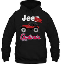 Load image into Gallery viewer, Jeep St Louis Cardinals fan shirt
