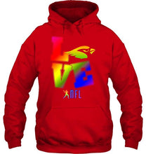 Load image into Gallery viewer, Love Arizona Cardinals lgbt NFL shirt