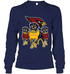 Arizona Cardinals Rottweilers fan hoodie