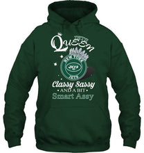 Load image into Gallery viewer, New York Jets Queen classy sasy and a bit smart asy shirt
