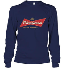 Load image into Gallery viewer, St. Louis Cardinals king of baseball budweiser shirt
