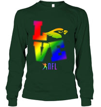Load image into Gallery viewer, Love Arizona Cardinals lgbt NFL shirt