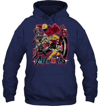 Load image into Gallery viewer, Arizona Cardinals The avengers assemble fighting simpson shirt