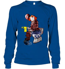 Load image into Gallery viewer, IT Stanford Cardinal in toilet halloween hoodie