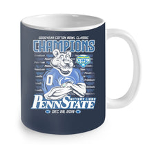Load image into Gallery viewer, Goodyear Cotton Bowl Classic Champions Nittany Lions Pennstate shirt by Moteefes store Mug