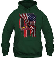 Load image into Gallery viewer, St Louis Cardinals american flag fan shirt
