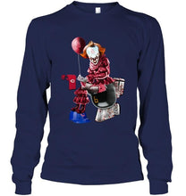 Load image into Gallery viewer, IT St Louis Cardinals in toilet halloween shirt
