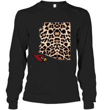 Load image into Gallery viewer, Arizona Cardinals panther pattern state map hoodie