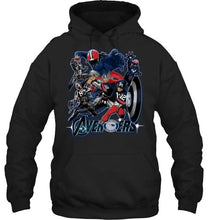 Load image into Gallery viewer, New England Patriots The avengers assemble fighting simpson shirt