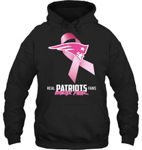 Load image into Gallery viewer, New England Patriots real fans wear pink br east cancer support shirt