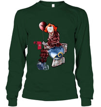 Load image into Gallery viewer, IT Arizona Cardinals in toilet halloween hoodie