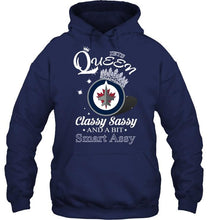 Load image into Gallery viewer, Winnipeg Jets Queen classy sasy and a bit smart asy shirt