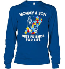 Load image into Gallery viewer, Autism mommy &amp; Son best friends for life shirt