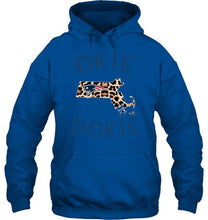 Load image into Gallery viewer, Okie dokie New England Patriots state panther pattern hoodie
