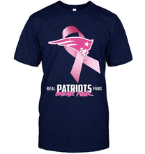 Load image into Gallery viewer, New England Patriots real fans wear pink br east cancer support shirt